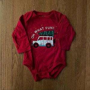 Baby Gap Winter/Christmas onesie EUC